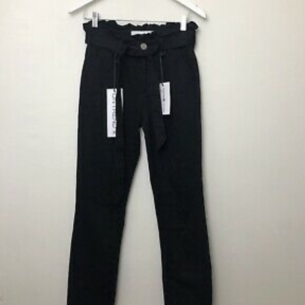 High Rise Black Pants